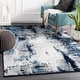 preview thumbnail 1 of 60, Cooke Industrial Abstract Area Rug 2' x 3' - Aqua