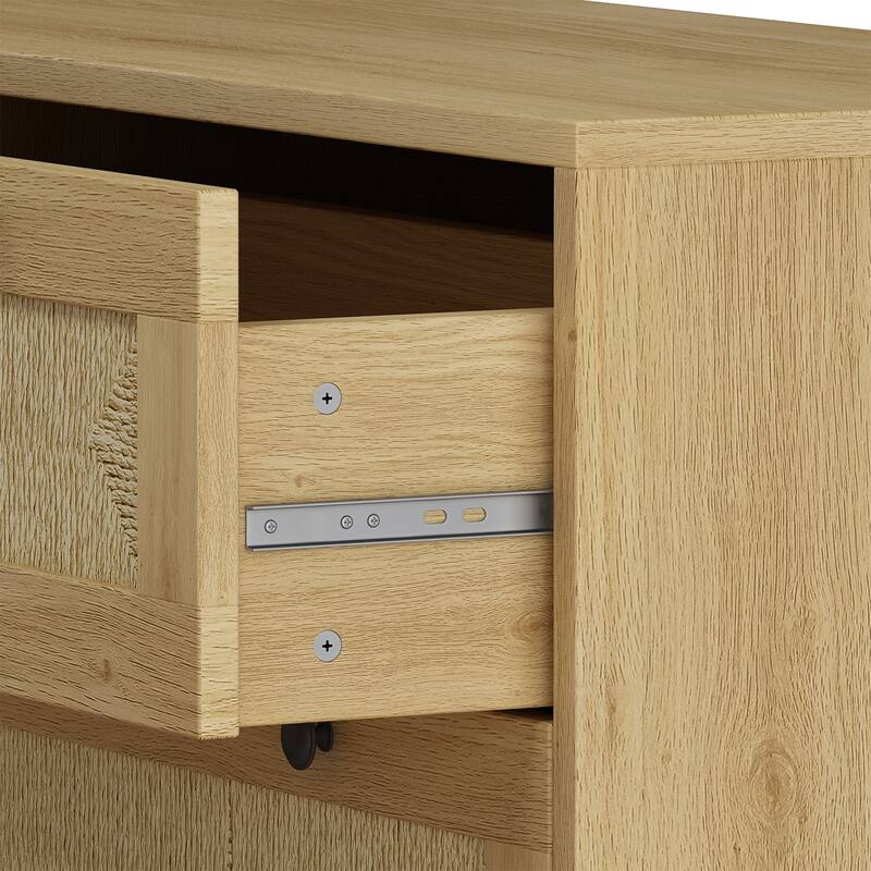 3-Drawer Dresser Modern Chest of Drawers for Bedroom Storage Cabinet