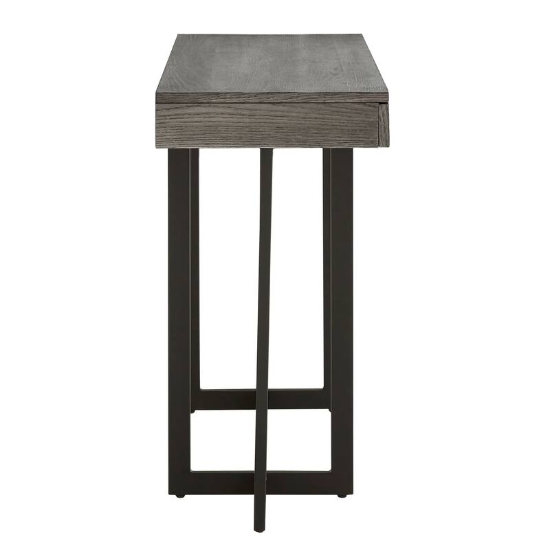 Eldersley Wood Finish Sofa Table with Two Drawers by iNSPIRE Q Modern