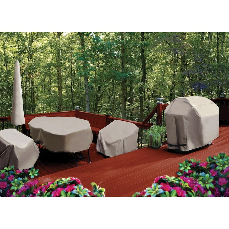 Two Dogs 96" Square Table Set Cover