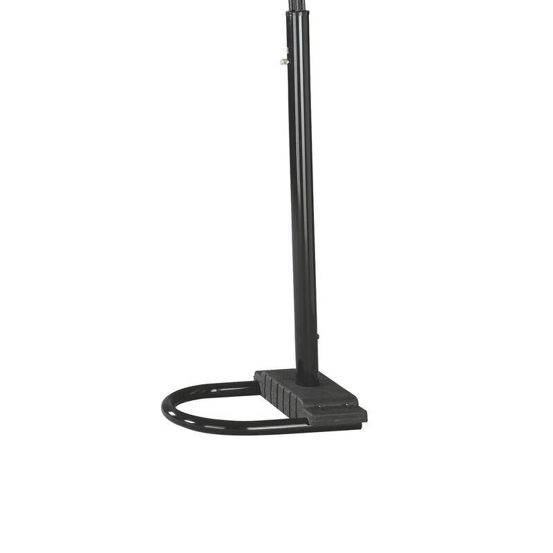 Pascal Satin Black Floor Lamp