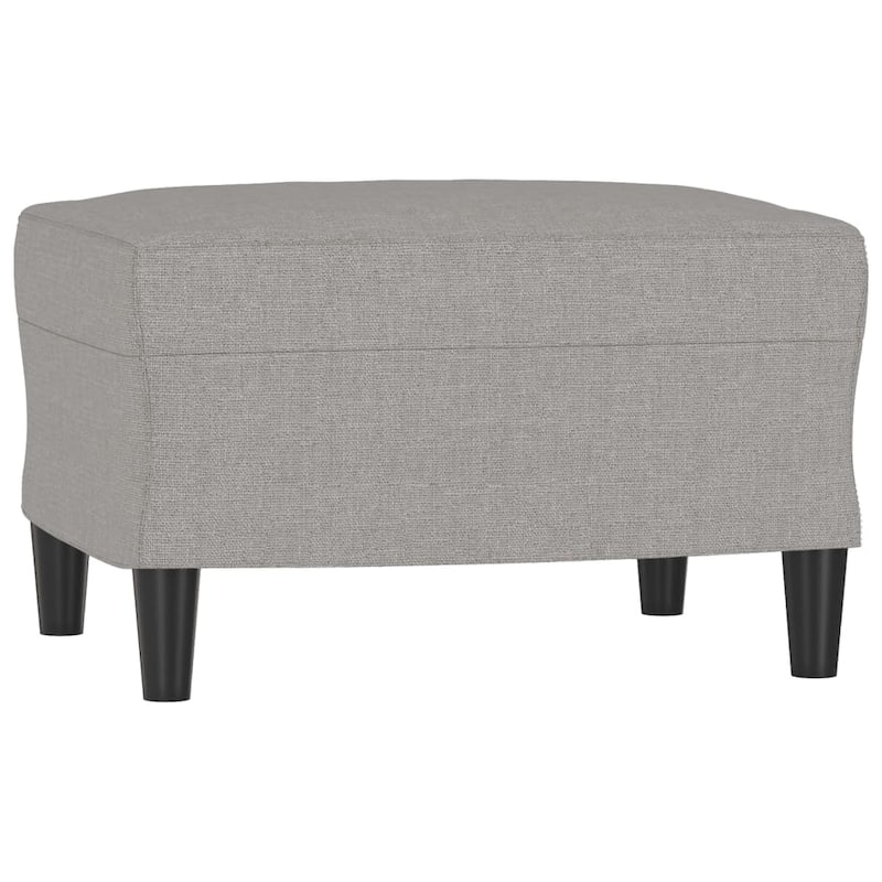 vidaXL Footstool Modern Footstool Ottoman Footrest for Living Room Fabric