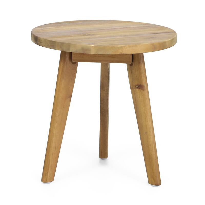 Christopher Knight Home Marina Outdoor Farmhouse Acacia Wood Side Table