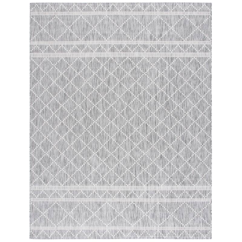 SAFAVIEH Courtyard Andreea Trellis Waterproof Patio Backyard Rug