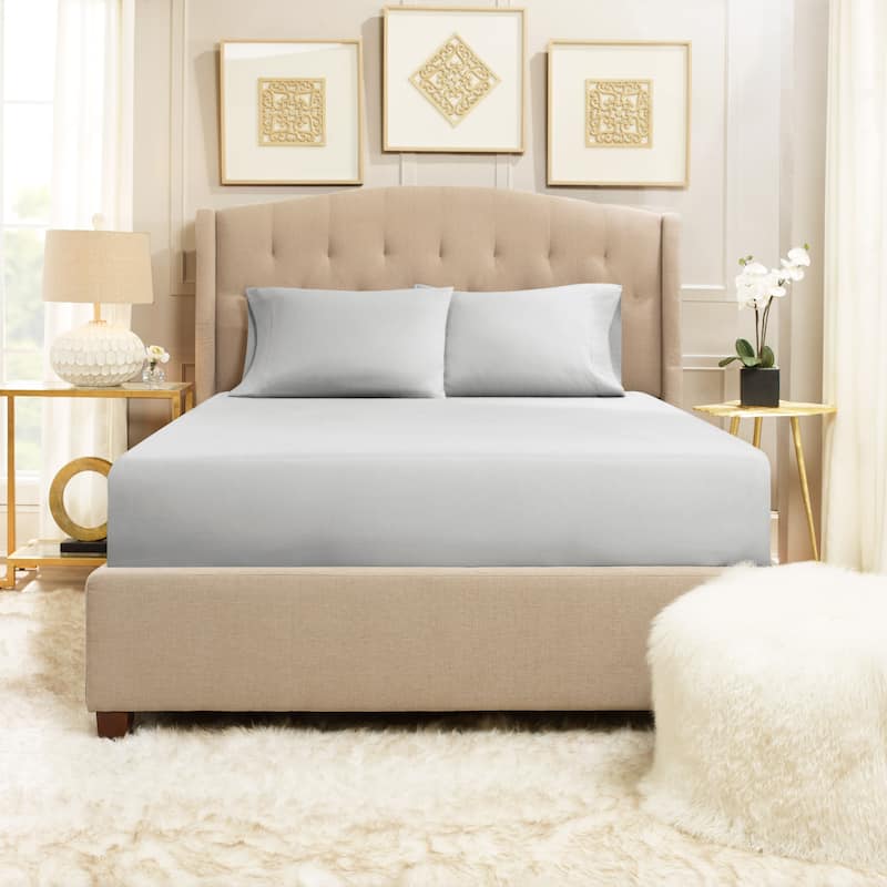 Empyrean Bedding Ultra Soft Microfiber 3 Piece Bed Sheet Set - Extra Deep Pocket Fitted Sheet with 2 Pillowcases