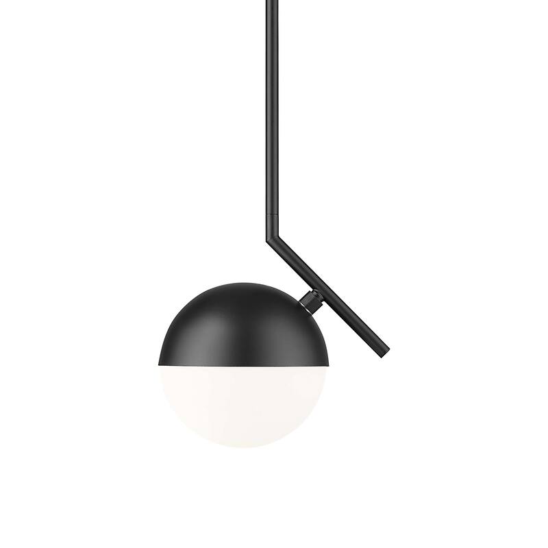 Z-Lite 7517P7 Realm Sphere 9" Wide Mini Pendant - Matte Black