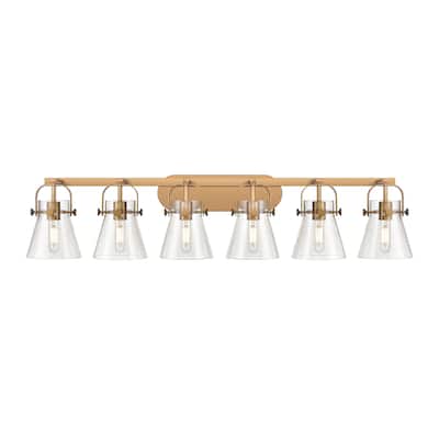 Innovations Lighting 423-6W-10-46 Pilaster II Cone Vanity Pilaster II
