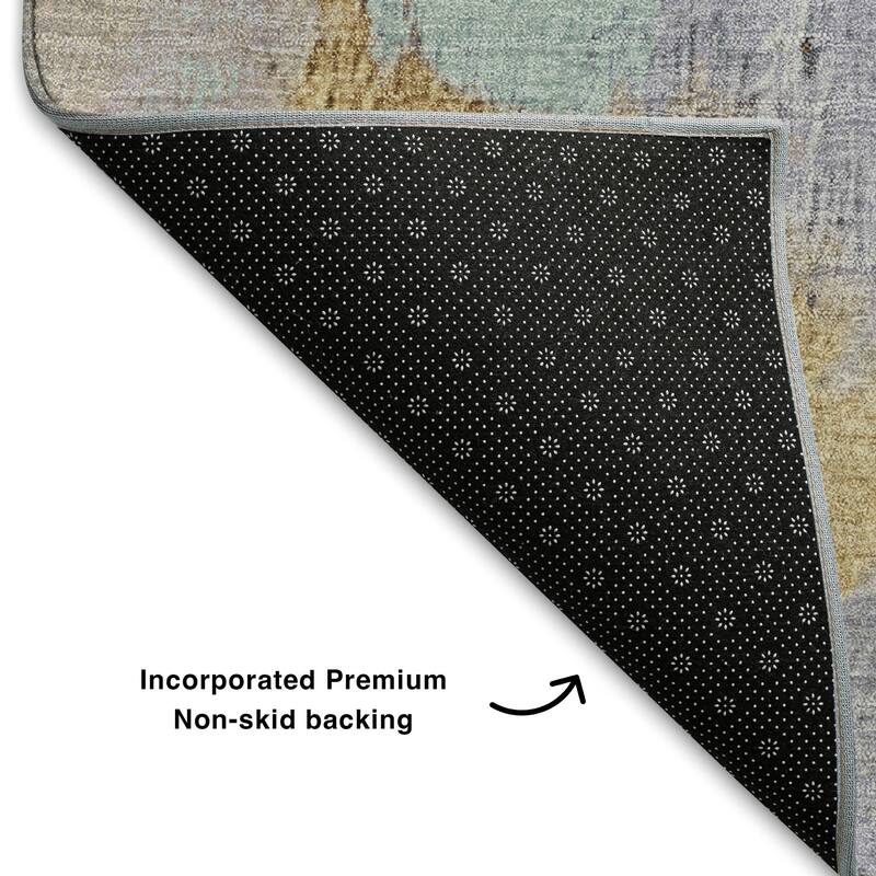 Premium Washable Super Soft Abstract Modern Mayfield Rug
