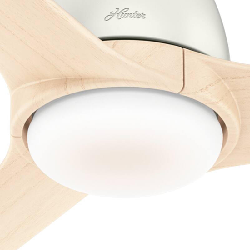 Hunter 54" Norden Ceiling Fan with LED Light Kit and Handheld Remote - Transitional, Modern, Contemporary