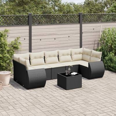 vidaXL Garden Sofa Set - 21.7 x 21.7 x 14.6