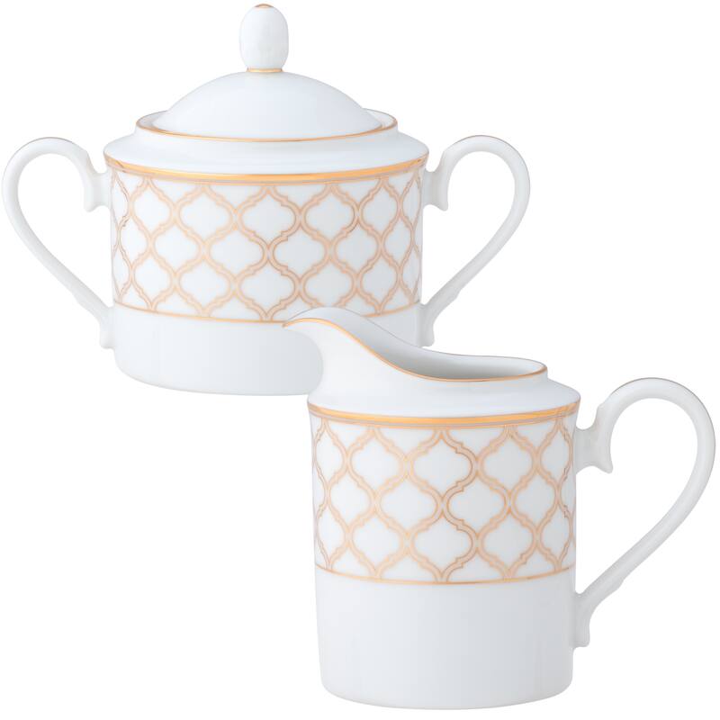 Eternal Palace Sugar & Creamer Set - Gold