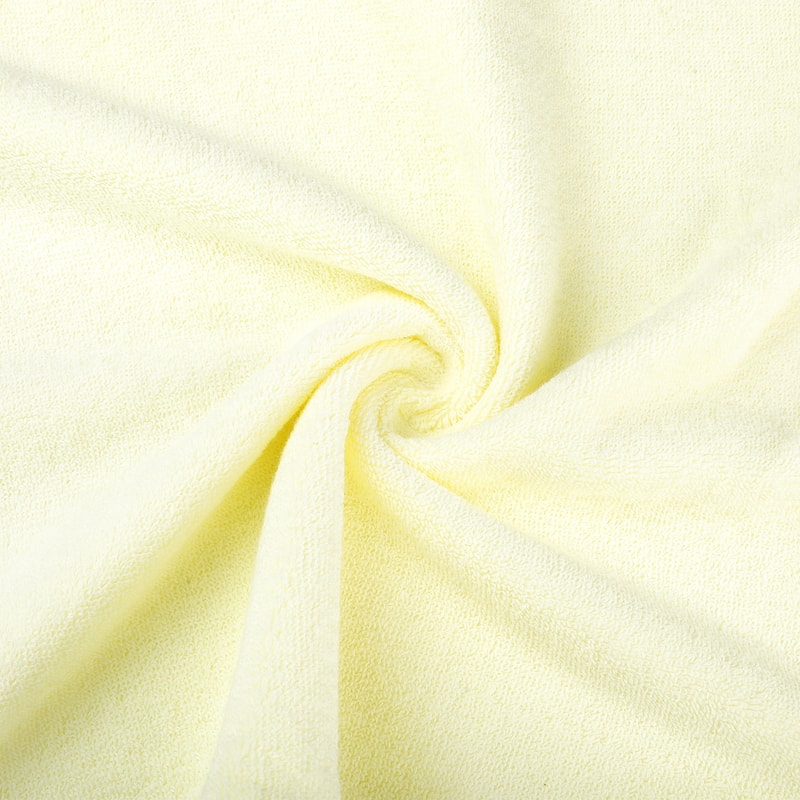 Cotton Hand Towels Set, Highly Absorbent and Quick Drying, Multi-Purpose Towel for Camping, Hotel, Spa 14" x 30" Yellow