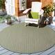 SAFAVIEH Courtyard Carolann Indoor/ Outdoor Waterproof Patio Backyard Rug