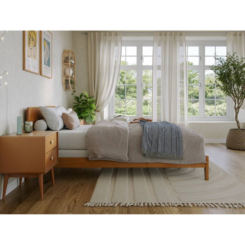 AFI, Orlando Foundation Bed with Attachable USB Charger