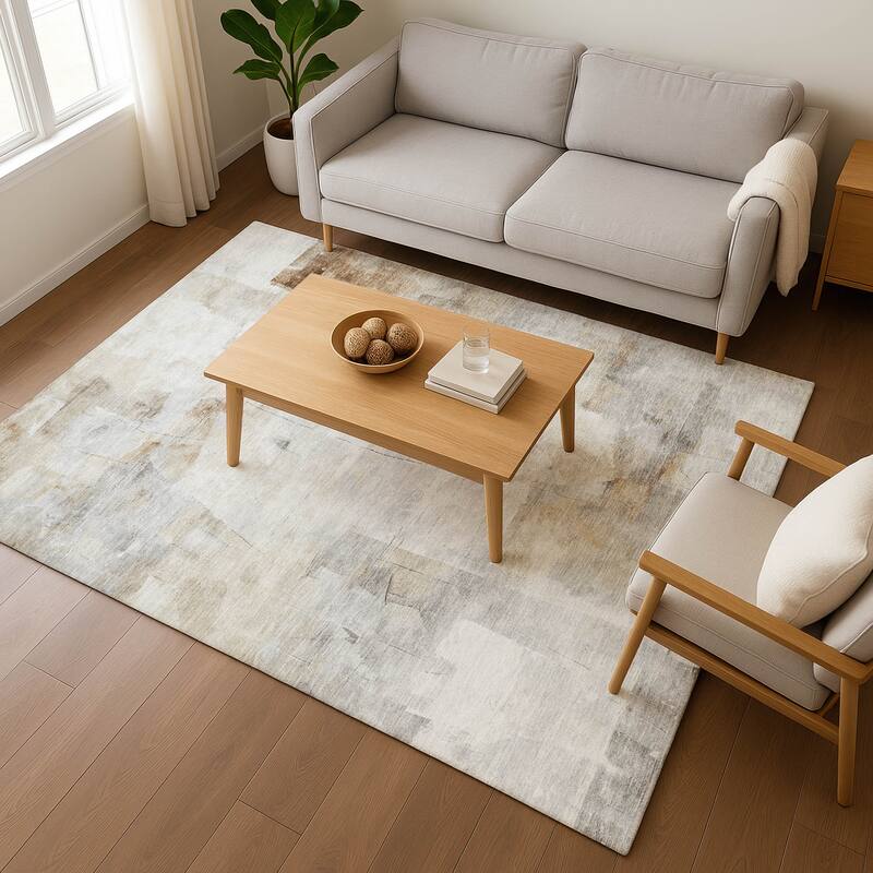 Premium Washable Super Soft Modern Glam Mayfield Rug