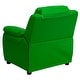 preview thumbnail 34 of 106, Deluxe Padded Contemporary Kids Recliner with Storage Arms