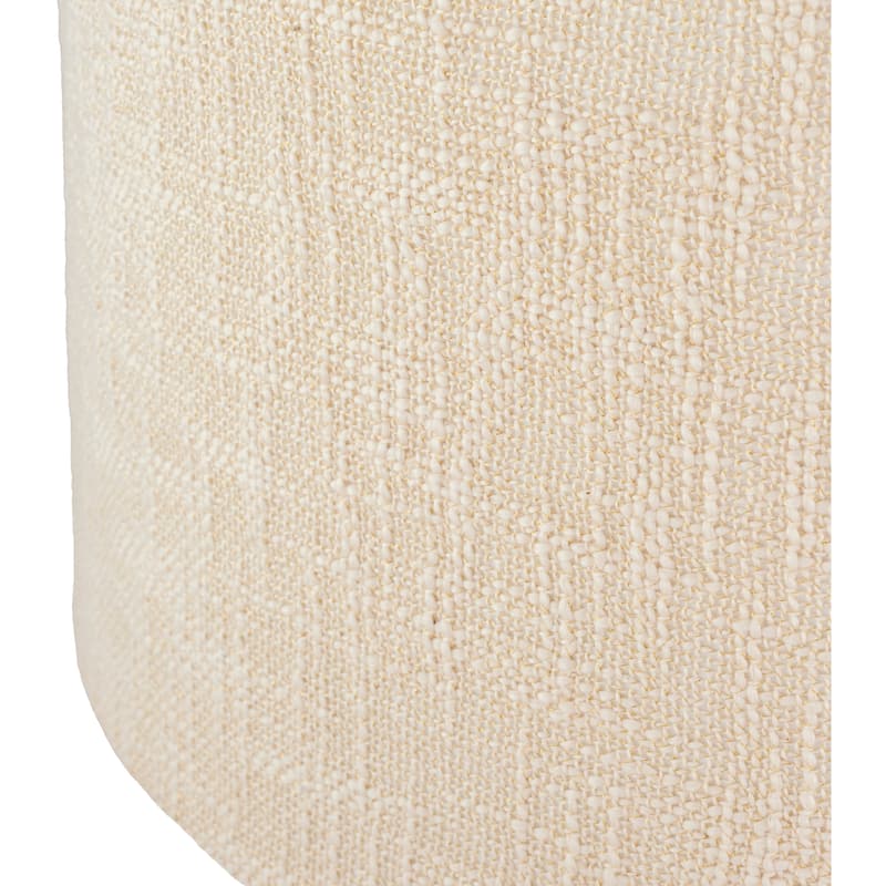 Artistic Weavers Moira Ivory Cotton Drum Pendant - 16"H x 21"W x 21"D