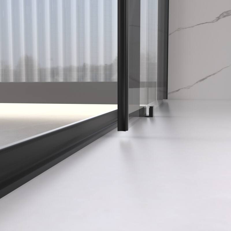 Semi-Frameless Sliding Shower Door