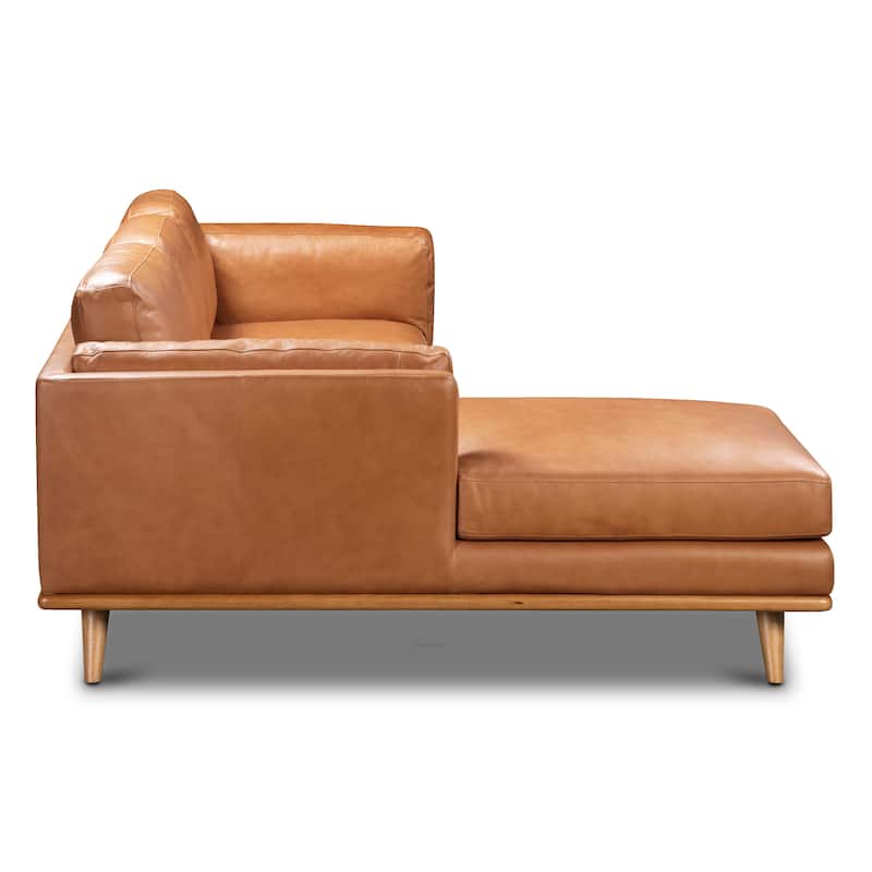 Poly and Bark Cadiz Sectional Sofa - Genuine Italian Leather