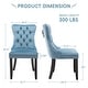 preview thumbnail 32 of 69, Solid Wood Velvet Upholstered Dining Chair Set of 6