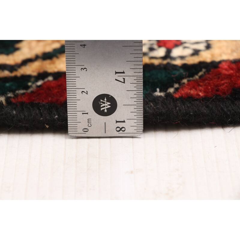 ECARPETGALLERY Hand-knotted Anatolian Vintage Black, Dark Navy Wool Rug - 5'1 x 9'0