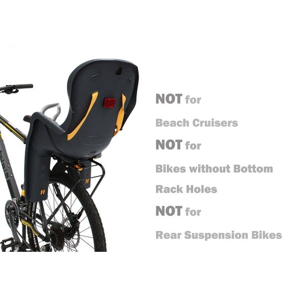 bicycle kids child rear baby seat bike carrier usa standard