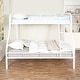 preview thumbnail 2 of 15, Hollywood Metal Bunk Bed White