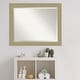 preview thumbnail 31 of 36, Beveled Bathroom Wall Mirror - Mosaic Gold Frame