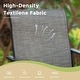 preview thumbnail 5 of 10, 3/5-Piece Patio Bar Stool Set Wood-look Table & Grey Textilene Sling Fabric Swivel Bar Stools