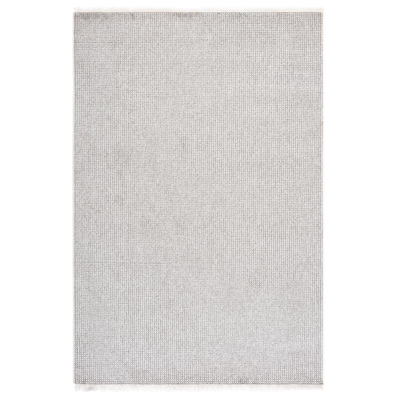 SAFAVIEH Lotus Monna Rustic Stripe Rug - 4' x 6' - Light Grey/Ivory