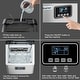preview thumbnail 10 of 9, Costway Stainless Steel Ice Maker Machine Countertop 48Lbs/24H