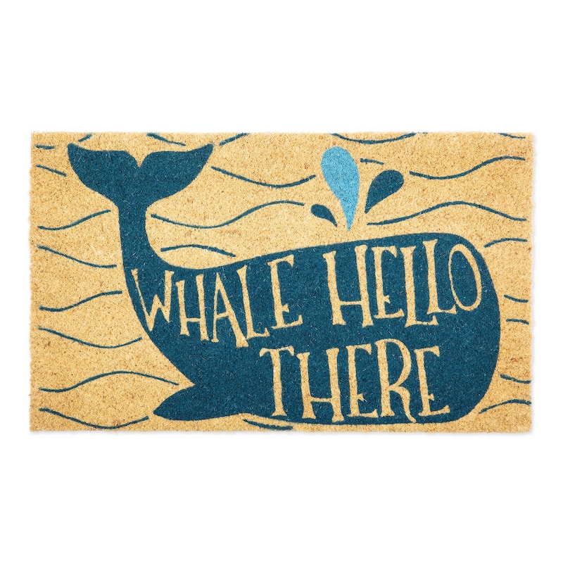 Vinyl Whale Doormat