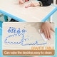 preview thumbnail 27 of 26, GIMMYFIVE Kids Table and Chairs Set, Height Adjustable Desk With 6 Seats for Ages 2-10