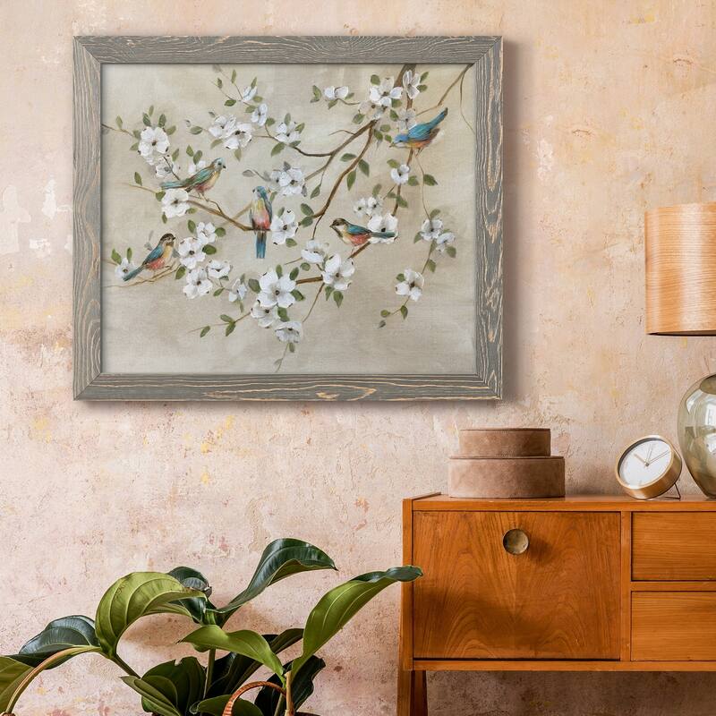 Birds of a Feather-Premium Framed Canvas - Ready to Hang
