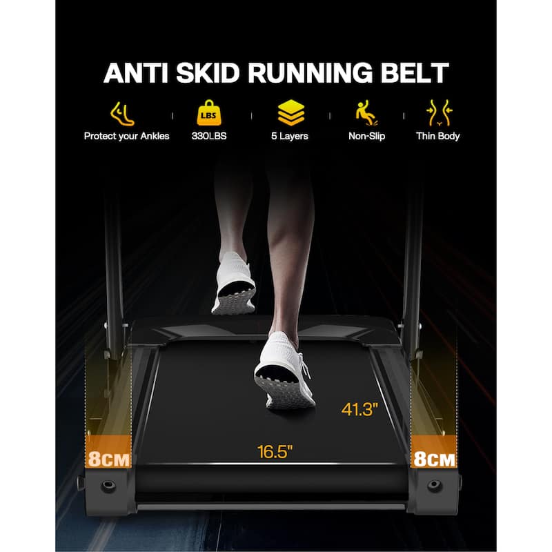 Foldable Treadmill With Incline