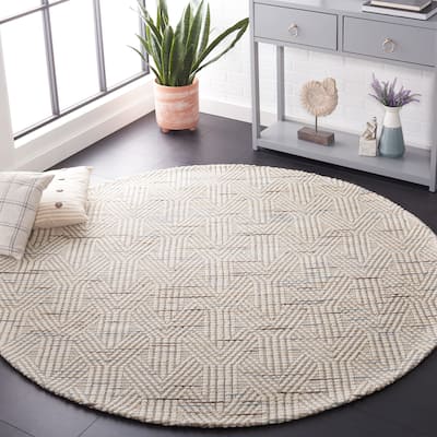SAFAVIEH Handmade Marbella Mehriban Modern Wool Rug