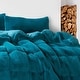 preview thumbnail 2 of 1, Chunky Bunny Yoga - Coma Inducer® Oversized Comforter - Real Teal