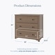 preview thumbnail 23 of 35, Child Craft Harmony 3-drawer Dresser with Dressing Kit