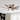 60-inch Black Farmhouse Windmill Ceiling Fan with LED Light and Remote