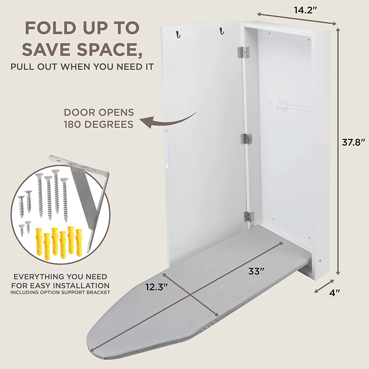 Ironing board storage hook cheap