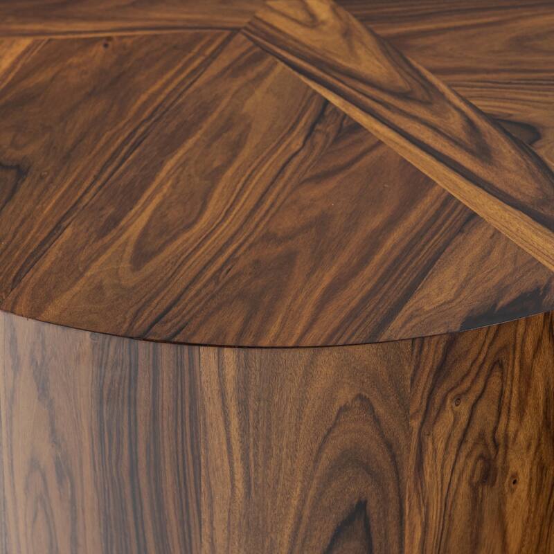 Jeremy End Table-Natural Morado Veneer