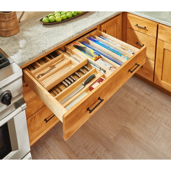 Shop Rev A Shelf 4wtcd 36sc 1 4wtcd Series 36 Two Tier Cutlery