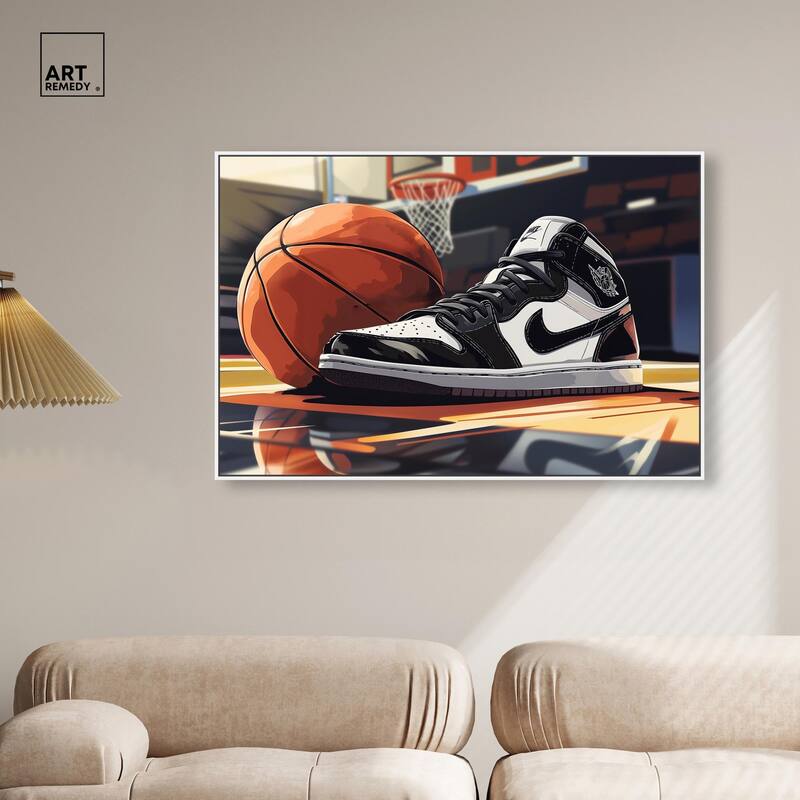 At the Court Canvas by Art Remedy