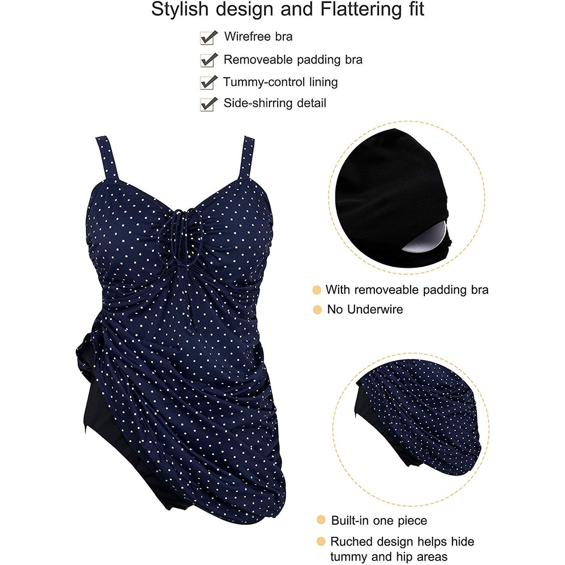 Shop Septangle Women S One Piece Cover Up Swimwear Swimsuit Skirt