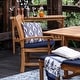 preview thumbnail 18 of 30, Cambridge Casual Caterina 6-Piece Teak Outdoor Extendable Dining Set