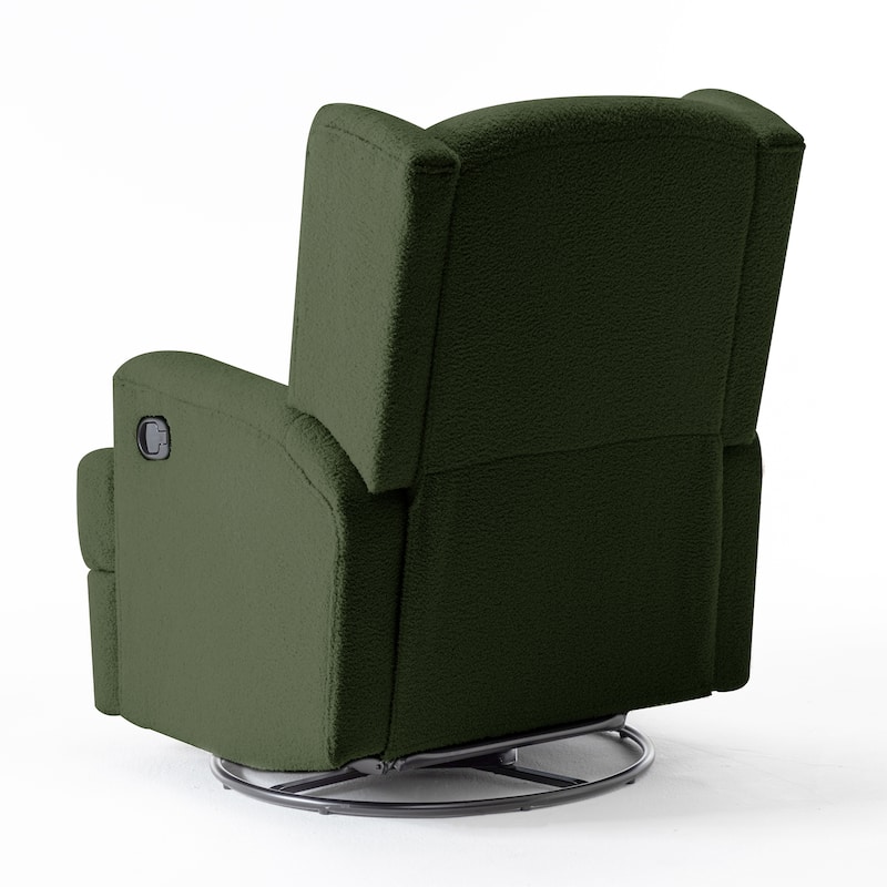 31'' W Manual Glider Swivel Glider Rocker Recliner Nursery Set of 2