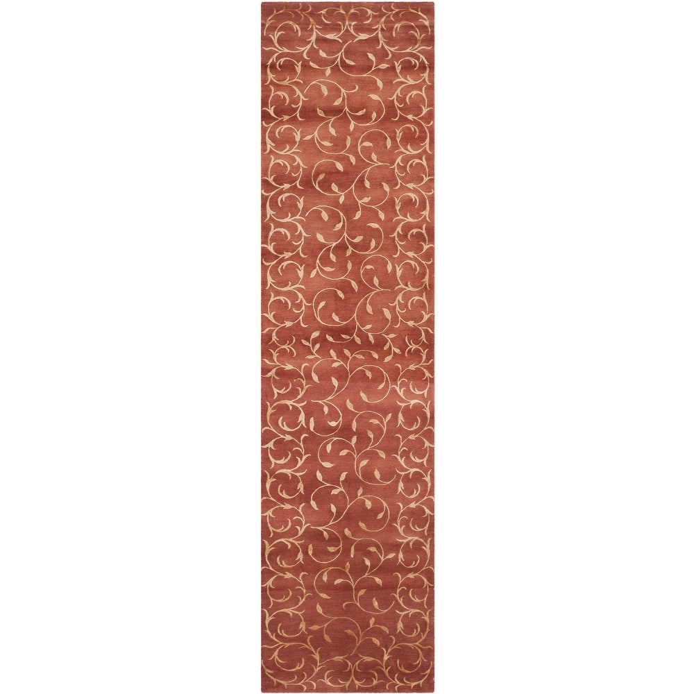 SAFAVIEH Couture Hand-knotted Tibetan Vania Modern Wool Rug