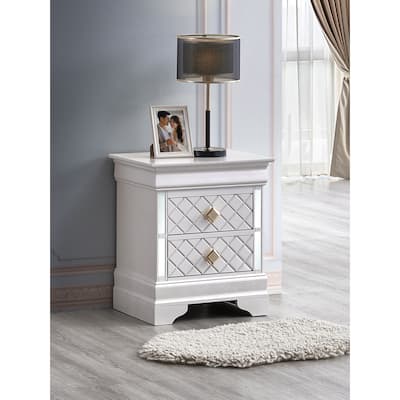 Glory Furniture Naples G6735-N Nightstand Pearl White