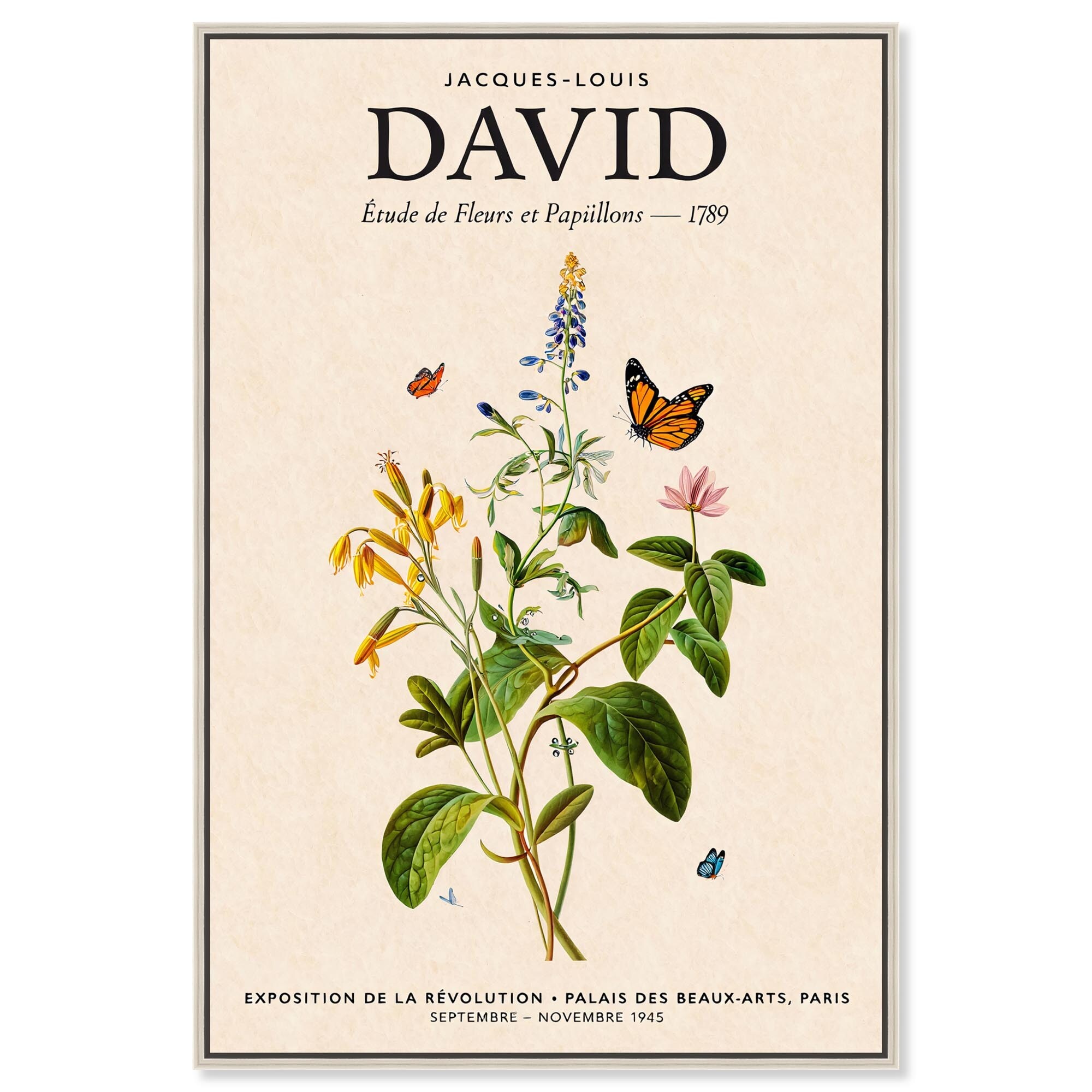 David's Delicate Flowers Canvas by Art Remedy