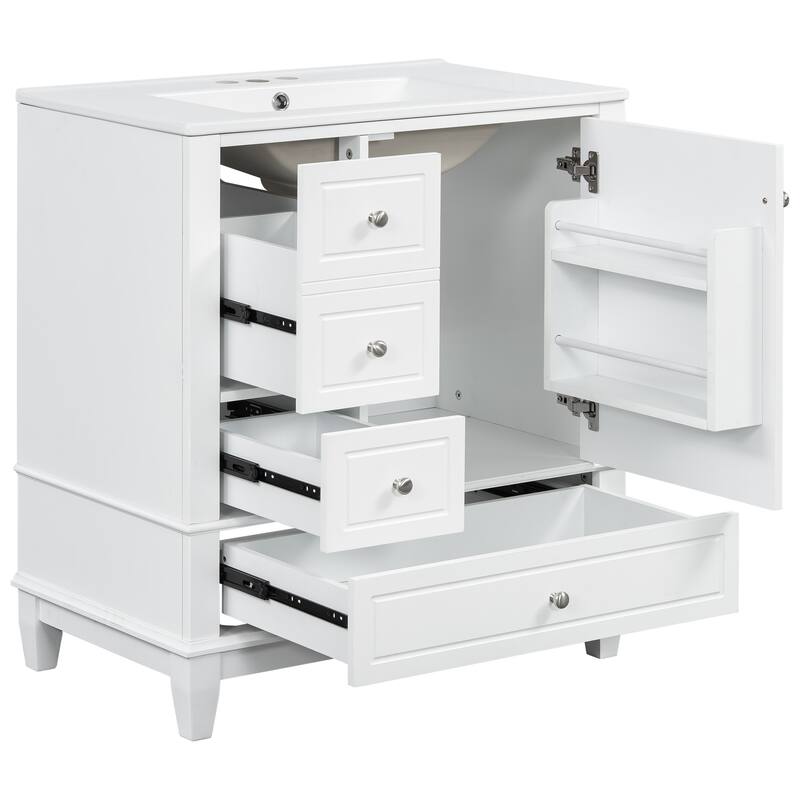 Christopher Knight Home 30" Stylish and Functional Bathroom Vanity with Sink